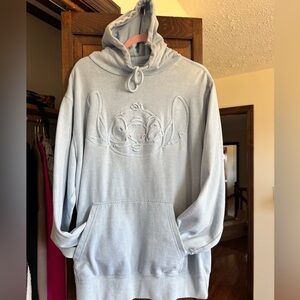 Disney Light Blue Stitch Hoodie